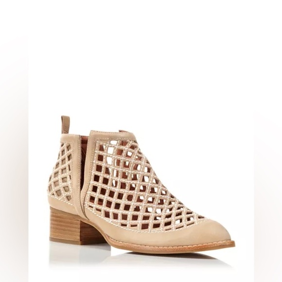 Jeffrey Campbell Taggart Open Weave Booties - Picture 2 of 9